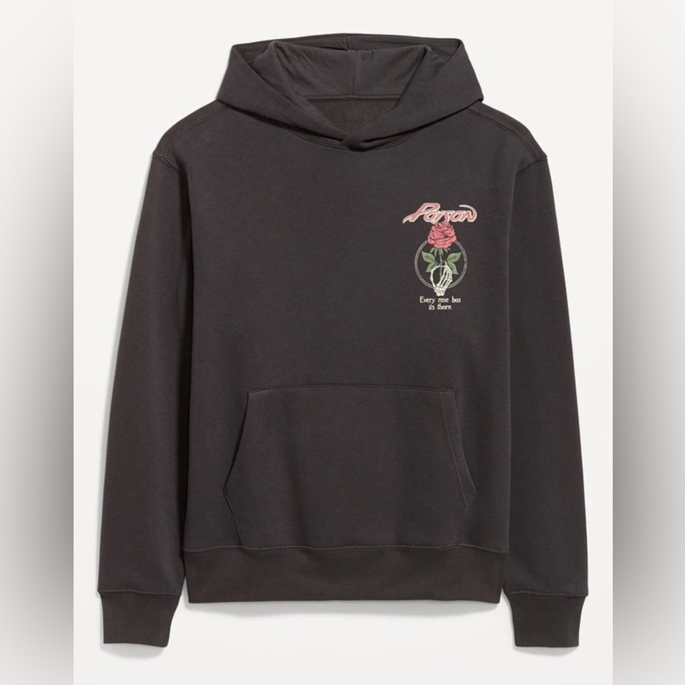 Old Navy Charcoal Poison Hoodie - NWT